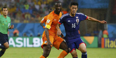 Elfenbeinküste dreht Spiel gegen Japan