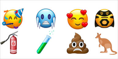 Die coolsten Emojis aller Zeiten kommen