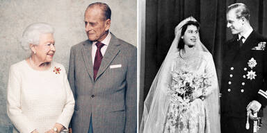 Queen Elizabeth Philip Hochzeitstag 70.