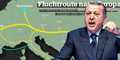 Erdogans TV liefert Migranten Routen bis Köln