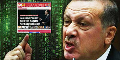 Erneute Erdogan-Attacke auf oe24.at