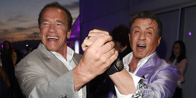 Arnold Schwarzenegger und Sylvester Stallone