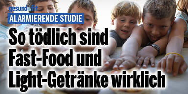 Wahnsinn: So tödlich sind Fast-Food und Light-Getränke wirklich