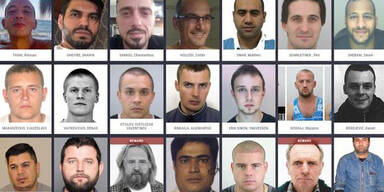 Europol sucht Schwerverbrecher – darunter sind bekannte Gesichter