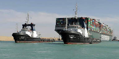 400 Schiffe hingen fest: Suezkanal jetzt wieder frei