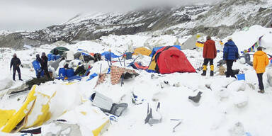 Video zeigt Lawine am Mount Everest