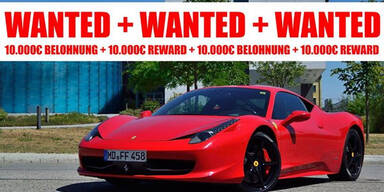 200.000 € Ferrari von Autovermieter geklaut