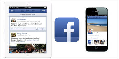Facebook bringt neue iPhone- und iPad-App