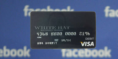 Facebook: Kreditkarte als Hacker-Belohnung