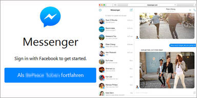 Facebook-Messenger für den Browser ist da