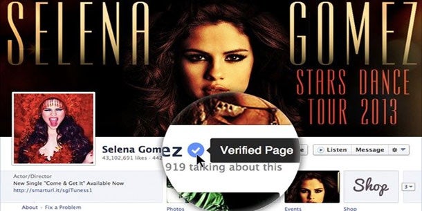 Facebook bestätigt künftig Promi-Profile