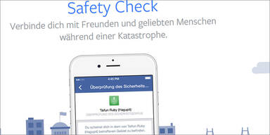 Facebook wertet Safety-Check auf