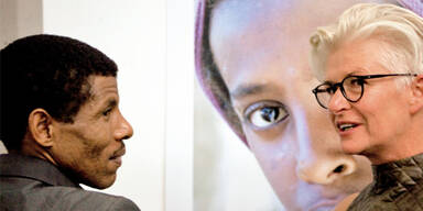 MADONNA hilft: "Faces of Ethiopia"-Ausstellung