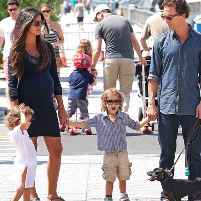 Matthew McConaughey & Camila Alves: Familien-Tag in New York FOTOS ...