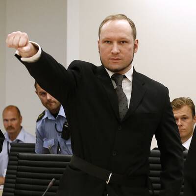 So reagierte Breivik auf das Urteil