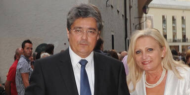 Wolfgang Hesoun (Generaldirektor Siemens Österreich) mit Frau Brigitte