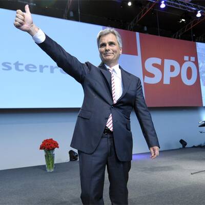Faymann übernimmt das Kommando in der SPÖ