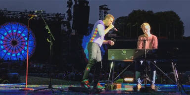 Teenie spielt vor 70.000 mit Coldplay