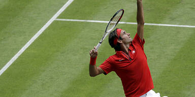 Federer locker ins Viertelfinale