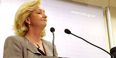 ÖVP-Innenministerin Maria Fekter