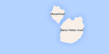 Google Maps zeigt Maria-Fekter-Insel