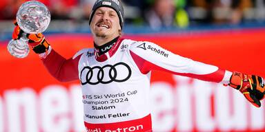 Slalom-Gesamtweltcupsieger Manuel Feller