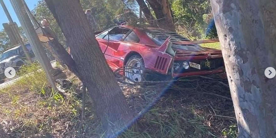2-Mio.-Euro-Ferrari während Probefahrt geschrottet