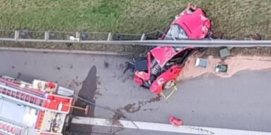 Ferrari-Fahrer stirbt bei Horror-Crash