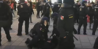 Trotz Chaos: Polizei zieht positive Demo-Bilanz