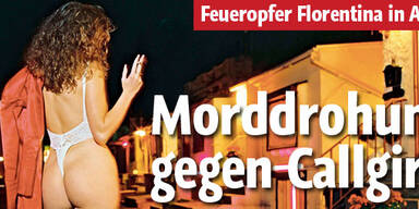 Mord-Drohung gegen Callgirl