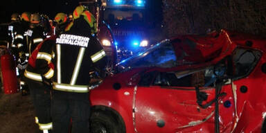 18-Jährige crasht mit Auto in Baum - tot