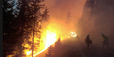 Waldbrände: Situation weiter angespannt