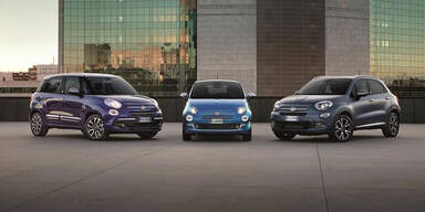 Fiat bringt 500, 500X und 500L "Mirror"