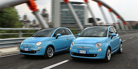 Weltpremiere des Fiat 500 mit Zweizylinder-Motor