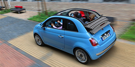 Weltpremiere des Fiat 500 mit Zweizylinder-Motor