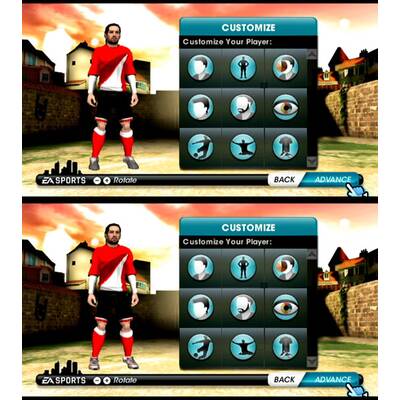 Fotos von der Wii-Version von FIFA 13