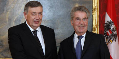 Fischer traf bosnisch-serbischen Präsidenten