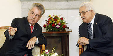 Heinz Fischer, Mahmoud Abbas