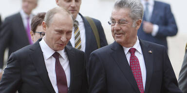 Präsident Fischer besucht Putin
