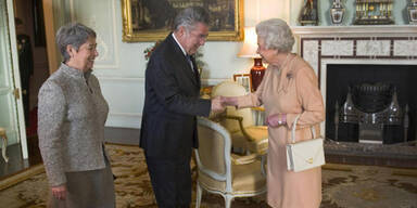 Heinz Fischer zu Besuch bei der Queen