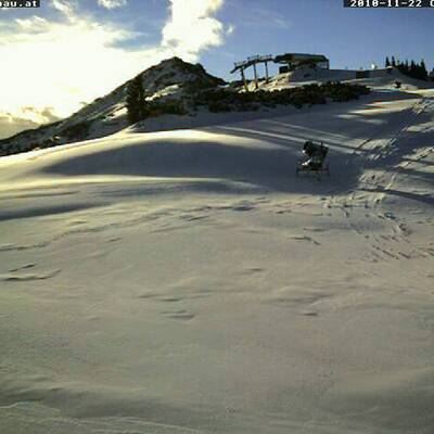 Wintereinbruch in Österreich