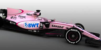 Formel-1-Fahrer spottet über rosa Renner