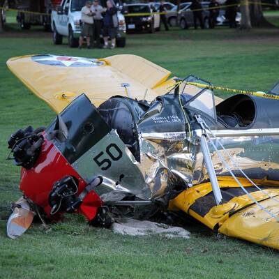 Harrison Ford: Flugzeugabsturz