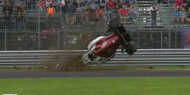 Horror-Crash bei Formel-1-Training