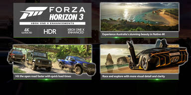 Forza Horizon 3 für Xbox One X optimiert