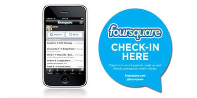 Zwei neue Funktionen für Foursquare