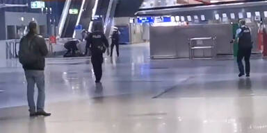 Frankfurter Flughafen-Terminal nach Bombendrohung evakuiert