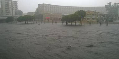 Die Côte d’Azur ist überschwemmt