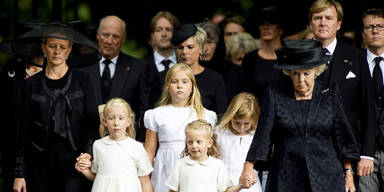 Prinz Friso: Die Königsfamilie nimmt Abschied