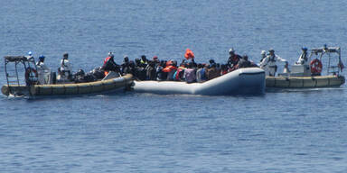 Heute mehr als 4.000 Menschen aus Mittelmeer gerettet